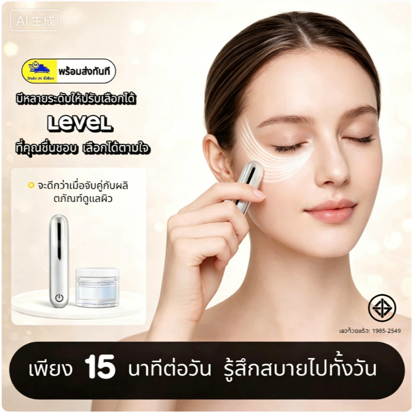 2026 ขายร้อนใหม่แบบพกพาตาและคอนวดสำหรับบ้านและการเดินทาง ผลิตภัณฑ์ที่ใช้งานง่ายรองรับการชาร์จ USB