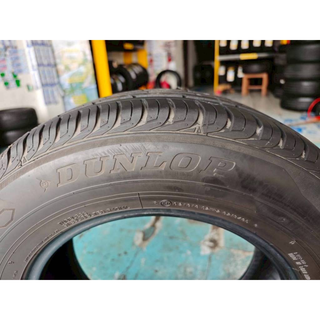 ยางเปอร์เซ็นต์ ยางมือสอง Dunlop ขนาด  215 70 R16 ปี20 ราคาเส้นละ 370 บาท