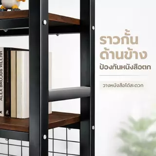 【พร้อมส่ง】ชั้นวางของบนโต๊ะคอม ชั้นวางหนังสือ จัดระเบียบโต๊ะ ชั้นเก็บของบนโต๊ะ มีหลายขนาด 55-115CM