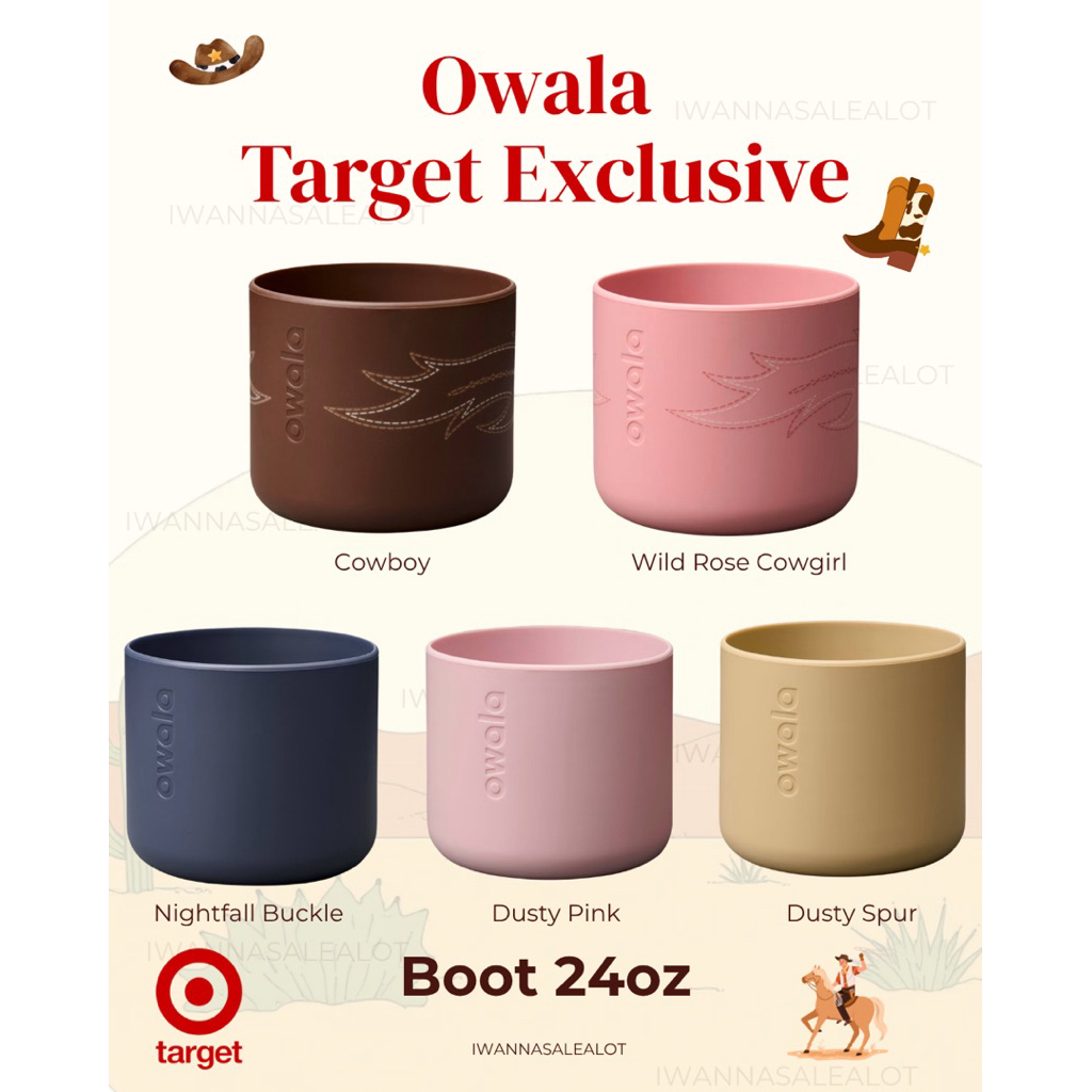 พร้อมส่ง❤️‍🔥Owala Boot 24oz from USA🇺🇸