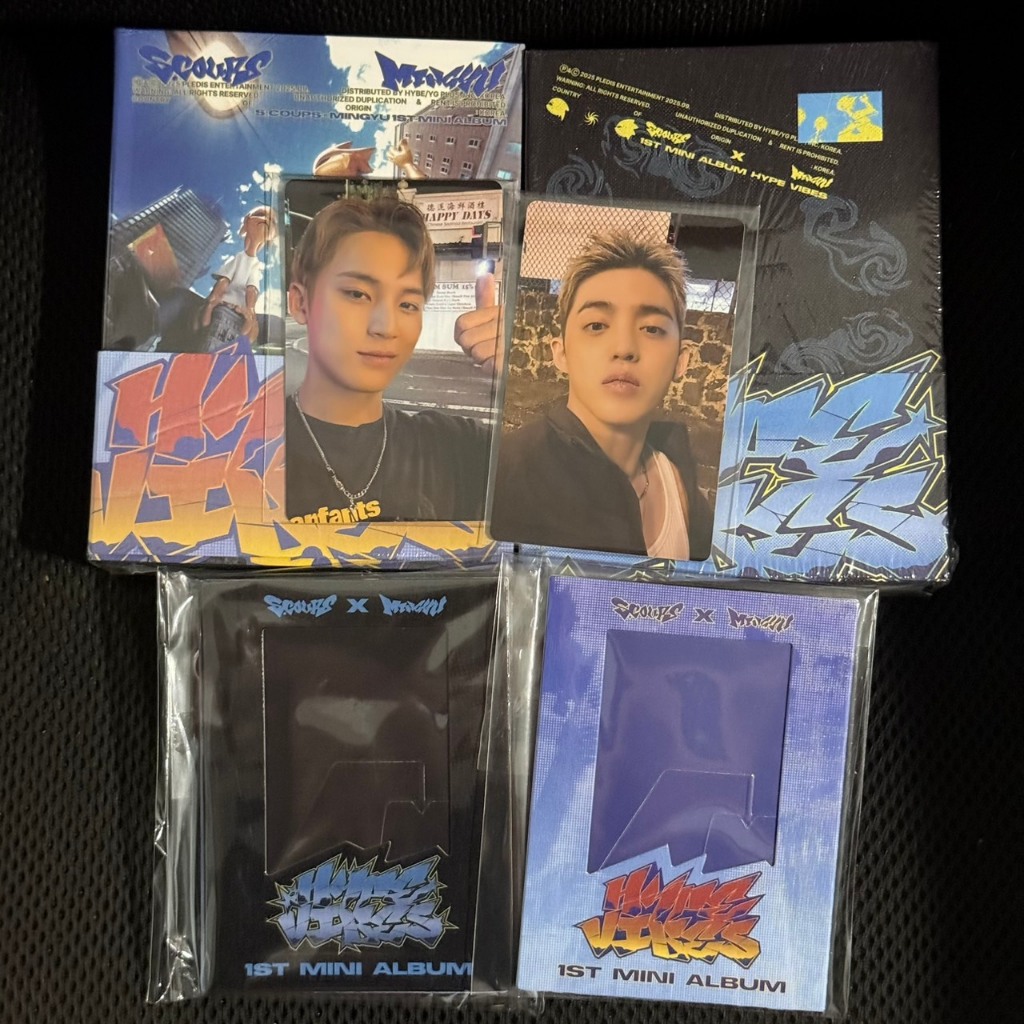 *พร้อมส่ง* อัลบั้ม CxM 1st Mini Album ‘HYPE VIBES’ + Weverse & Fan Party POB | SEVENTEEN SCOUPS MINGYU