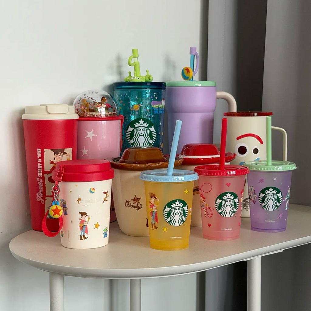 [พร้อมส่งด่วน] Starbucks x Toy Story | แก้วสตาร์บัคส์ทอยสตอรี่ ช้อปเกาหลี ของแท้ 100%