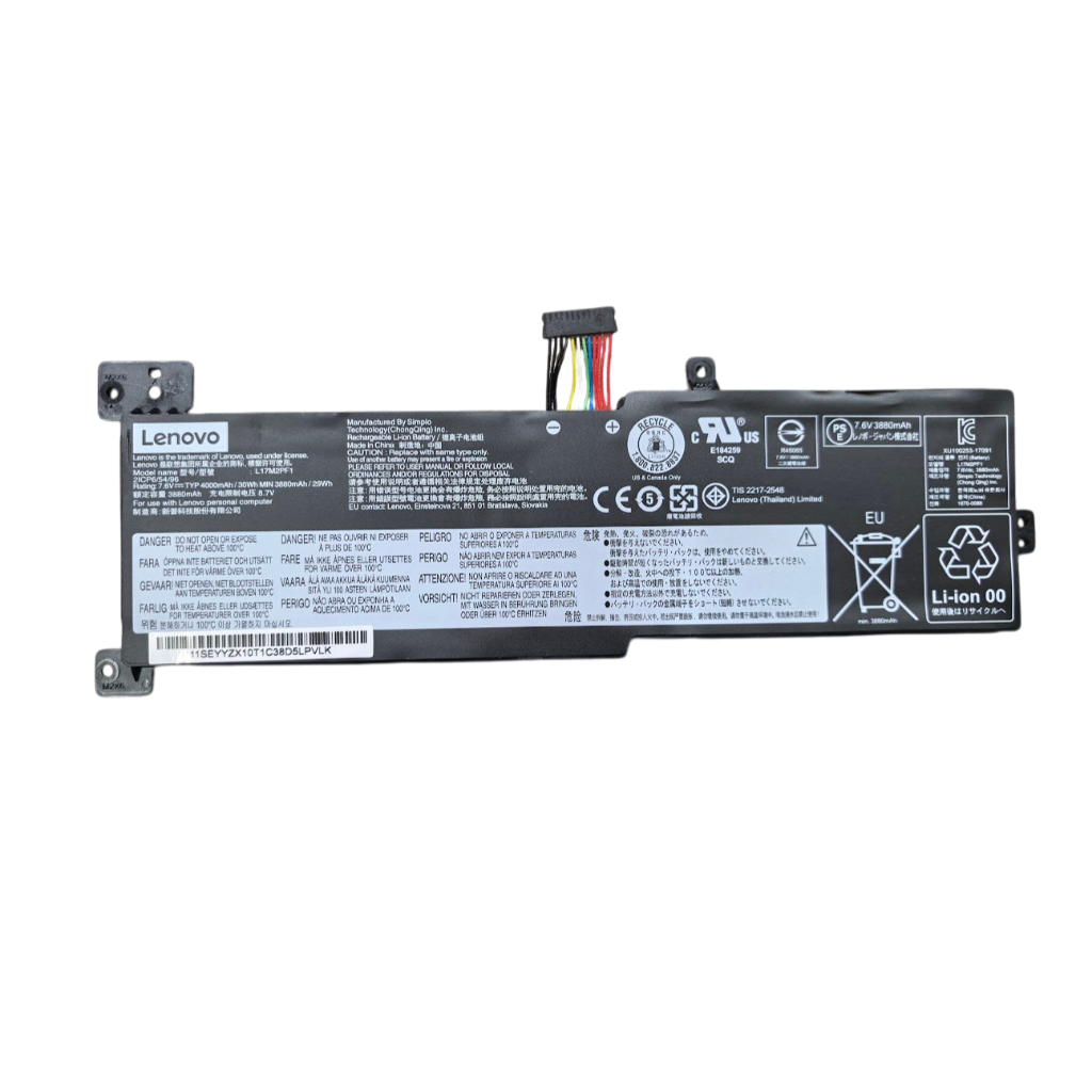 B150 🔋 แบตเตอรี่ Battery Notebook Lenovo IdeaPad 330-15ARR L17M2PF0 L17L2PF0 L17M2PF1 สาย 12PIN