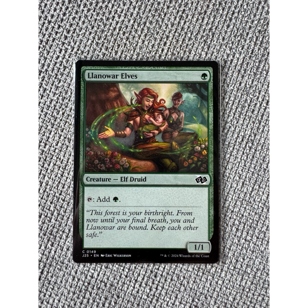 MTG Foundations Jumpstart: Llanowar Elves