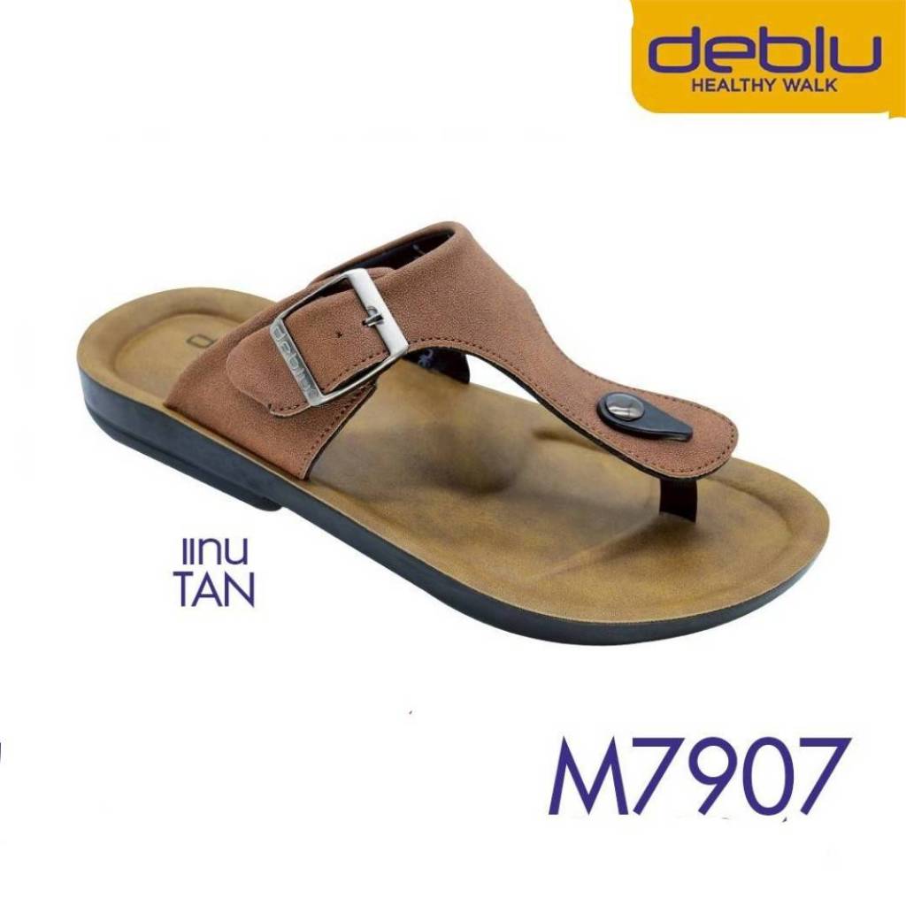 Deblu รองเท้าแตะเพื่อสุขภาพสำหรับผู้ชายแบบหูหนีบ รุ่น M7907 ไซส์ 39-44