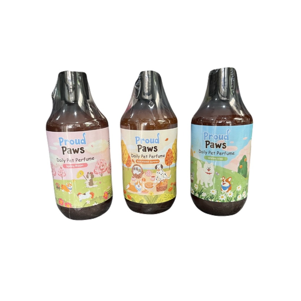 Proud Paws สเปรย์น้ำหอมระงับกลิ่นสัตว์เลี้ยง แบรนด์พราวพาว 300 ml. (สินค้าซื้อมารีวิวไม่ได้ใช้)