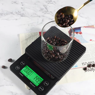 เครื่องชั่งกาแฟดิจิตอล 5 กก. พร้อมจอ LED ใช้งานง่าย