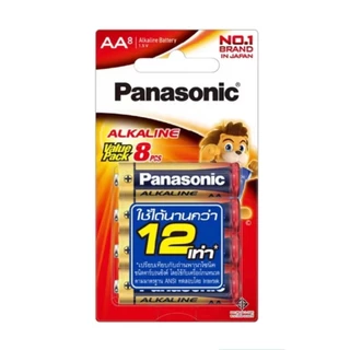 Panasonic Alkaline ถ่านไฟ พานาโซนิค อัลคาไลน์ (มีหลายขนาด)