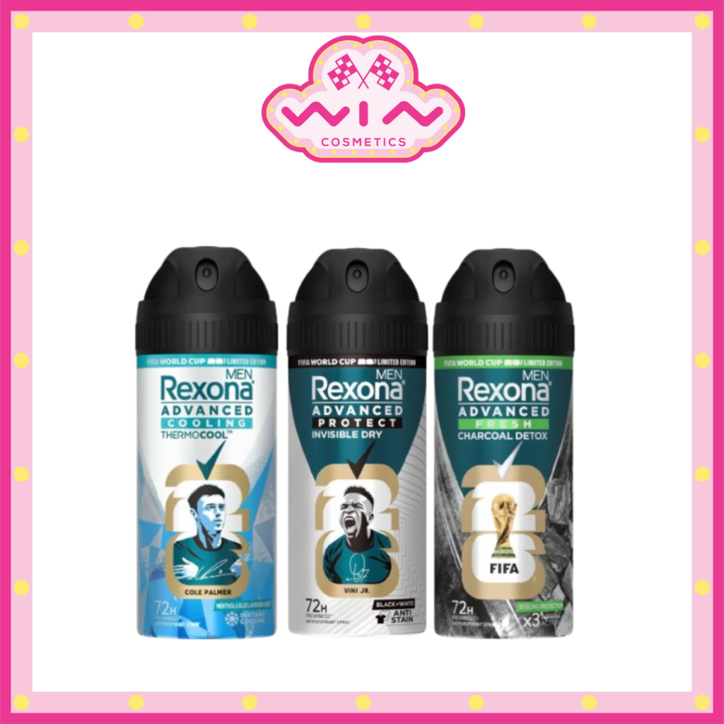 Rexona Men เรโซนา สเปรย์ เมน 50 มล. สเปรย์ระงับกลิ่นกาย สำหรับผู้ชาย ปกป้องชัวร์ ไม่กลัวเหงื่อ