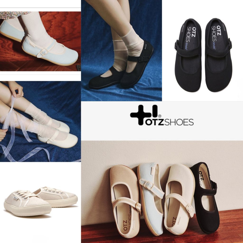 รองเท้าแมรี่เจน เปิดส้น มือสองแบรนด์ OTZ SHOES Size 37-38
