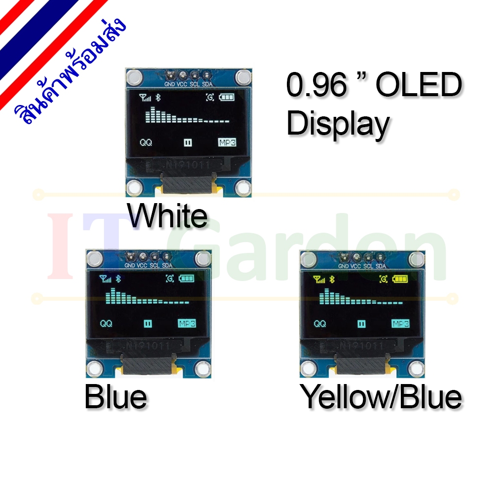 0.96 Inch Original I2C OLED SSD1306 128x64