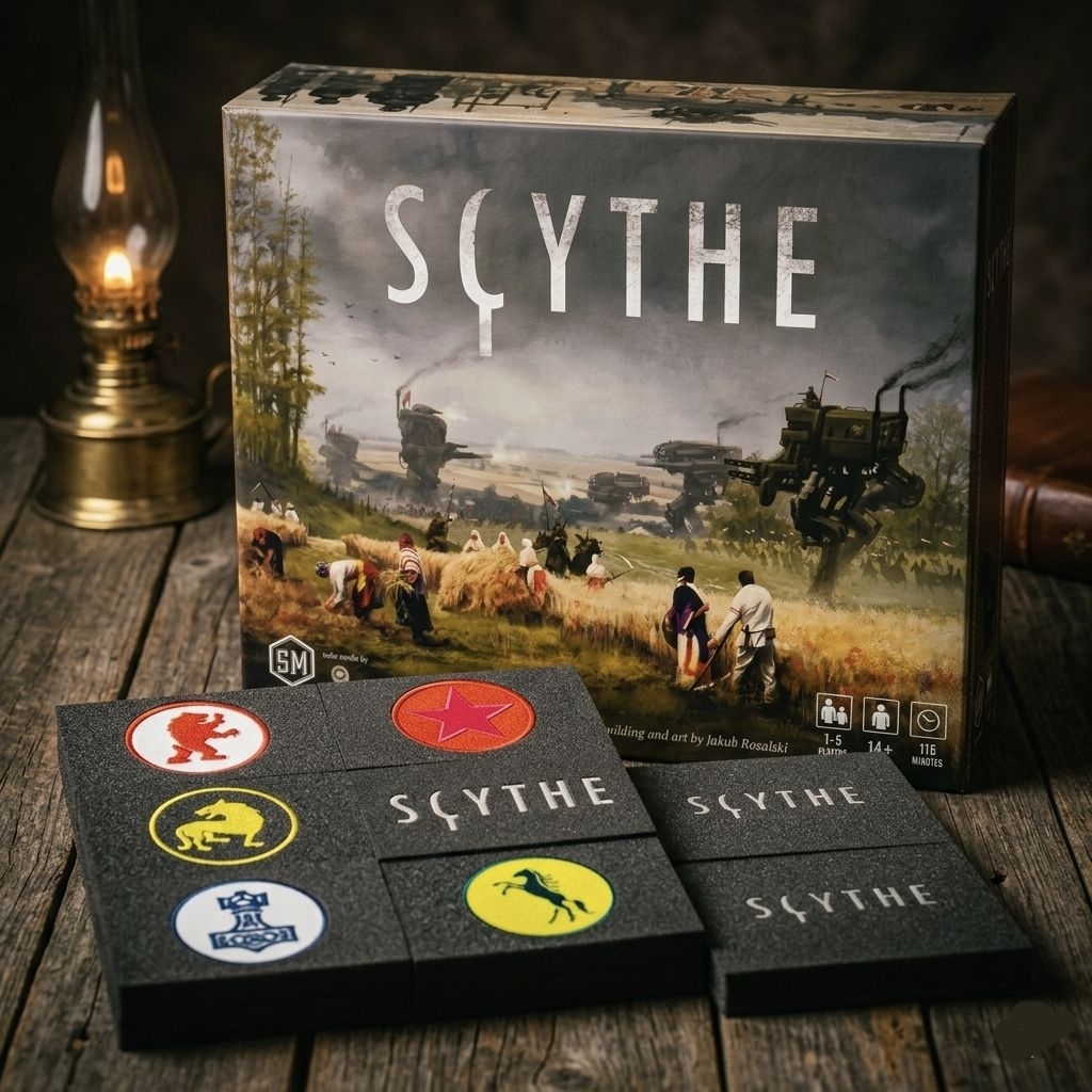 🚜 [3D Print] Scythe Board Game Insert & Organizer | วัสดุ PETG ทนทาน | จัดระเบียบขั้นเทพ (ไม่รวมตัวเ