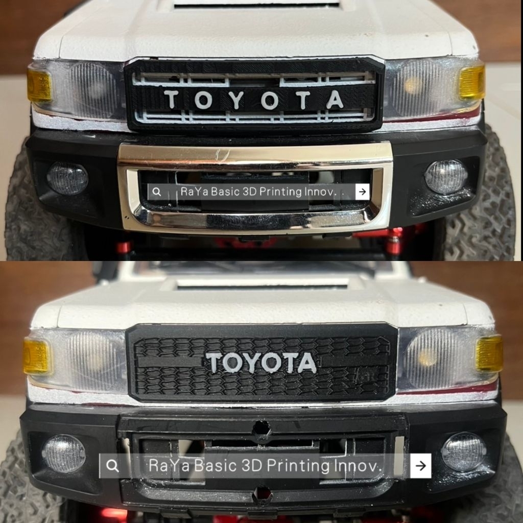อะไหล่อัพเกรด สำหรับรถบังคับMN82 🛻 * กระจังหน้า *