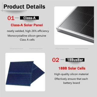 【JinkoTigerNeo】100Watts Solar Panel 26% Efficiency Monocrystalline Silicon Solar Panel 12BB