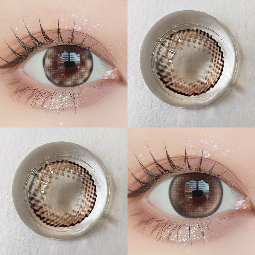 (COD)0.00-5.50คอนแทคเลนส์สี 1 คู่ คอนแทคเลนส์ คอนแทคเลนส์สายตา คอนแทคเลนส์รายวัน คอนแทคเลนส์สีน้ําตาล คอนแทคเลนส์รายปี