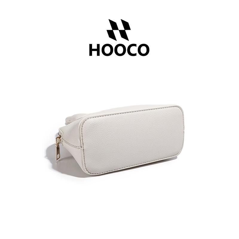 HOOCO حقيبة كتف صغيرة على شكل صدفة — صورة 6