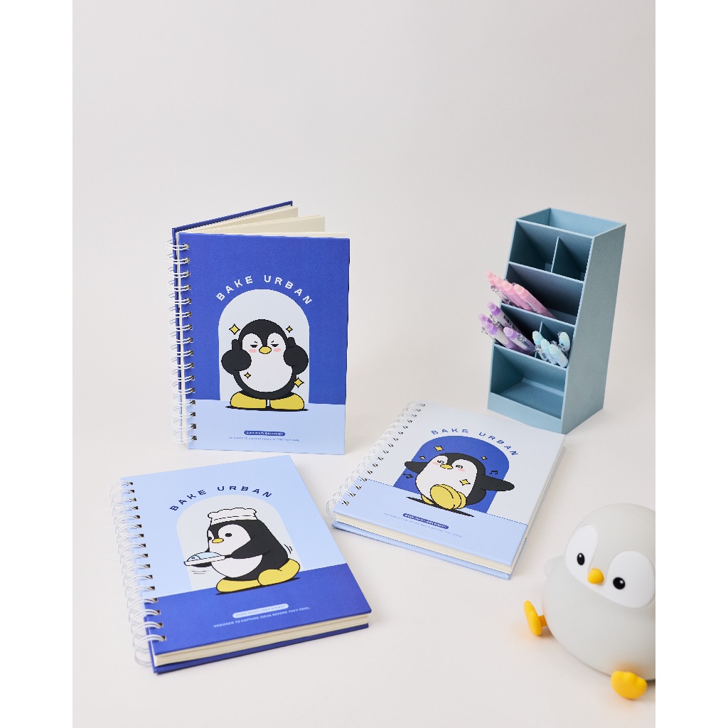 Pünguin Notebook สมุดโน๊ตปังกวิ้น ทุกวันกับ Bake Urban