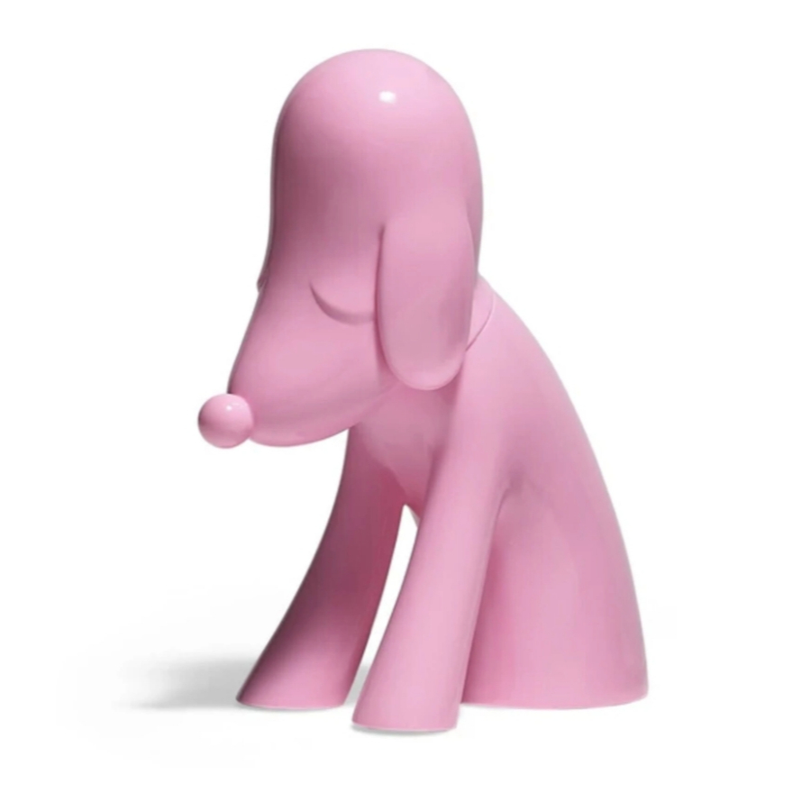 Yoshitomo Nara Aomori Dog Piggy Bank Pink (Limited color)