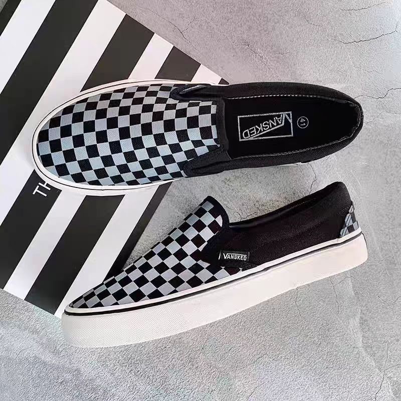 【จัดส่งที่รวดเร็ว】Old Skool SHOES VSG ชายและหญิง รองเท้าผ้าใบ ไซส์ ：36 - 45