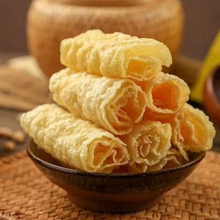 ฟองเต้าหู้ทอดม้วน 1ห่อ 10ชิ้น