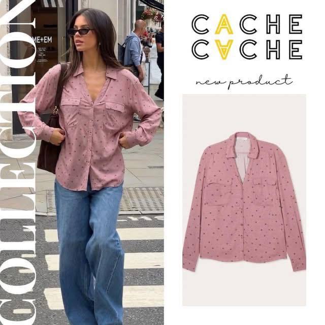 CACHE CACHE 🟢 🛒🛍️พร้อมส่งค่ะ🛍️🛒 ป้ายยานิดนึง รุ่นนี้ ใส่ได้ทุกโอกาสจริง ทรงดีมากกก ใส่แล้วดูแพงแบบไม่ต้องพยายาม ใคร