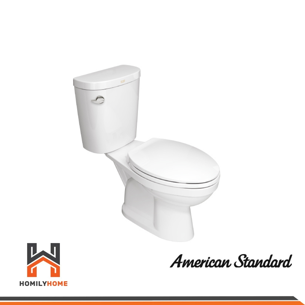 AMERICAN STANDARD สุขภัณฑ์ 2ชิ้น รุ่น TF-2697SCW-WT-0 ฝาซอฟ และ TF-2697NW-WT-0 ฝาธรรมดา ขนาด 4.5L กด