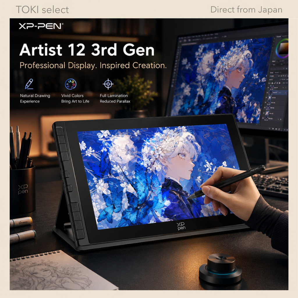 XP-PEN Artist 12 3rd Gen Drawing Display Tablet Professional Creator Workflow