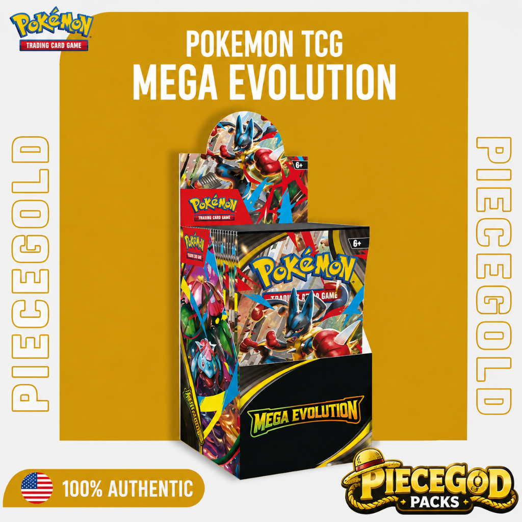 [พร้อมส่ง] Pokemon Mega Evolution Booster Display ENG 18 Packs การ์ดโปเกมอนอังกฤษแท้ ส่งด่วนจากไทย