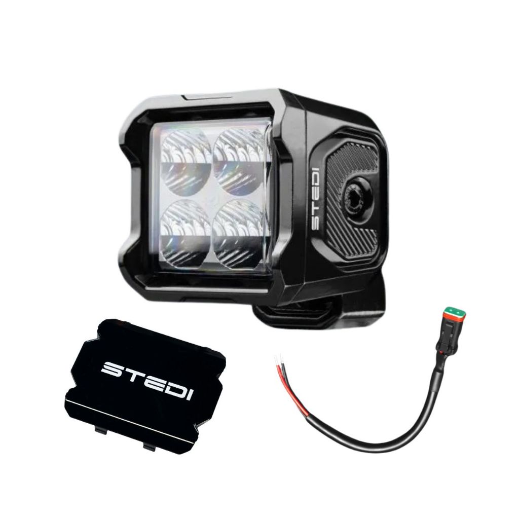 STEDI G4 Black Hybrid Work Light (ลำแสง Spot+Flood)