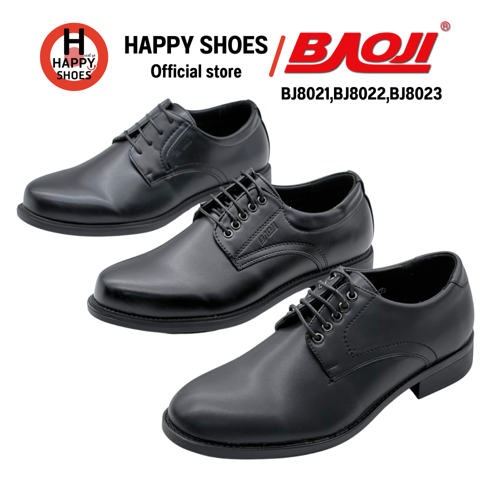 BAOJI บาโอจิ BJ8021 BJ8022 BJ8023 รองเท้าหนังหุ่มส้น สำหรับผู้ชาย เบอร์ 39-46 หนังนุ่ม สวมใส่สบายเท้