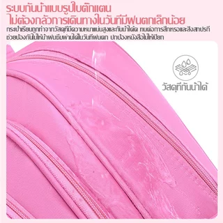NOVA กระเป๋าเป้เด็ก กันน้ำ น้ำหนักเบา ลายน่ารัก สำหรับอนุบาล-ประถม เด็กชาย เด็กหญิง