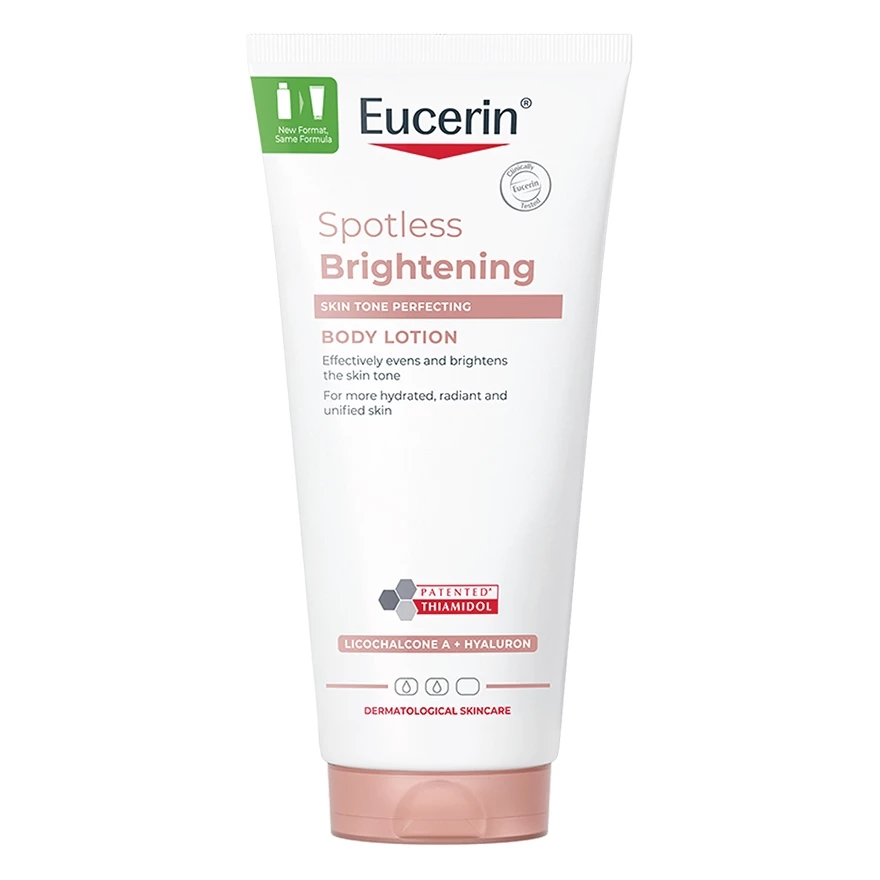 Eucerin SPOTLESS BRIGHTENING THIAMIDOL SKIN TONE PERFECTING BODY LOTION 200ML บอดี้โลชั่นบำรุงผิวกระจ่างใส thumbnail 3