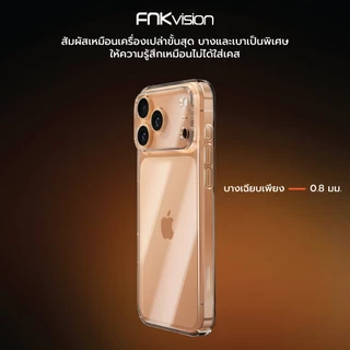 FNKvision เคสใสป้องกันกระแทก สำหรับ iPhone 16 Pro Max iPhone 15 Pro Max 16 15 13 14 17Pro Max 11 12 XS XR 6 7 8Plus