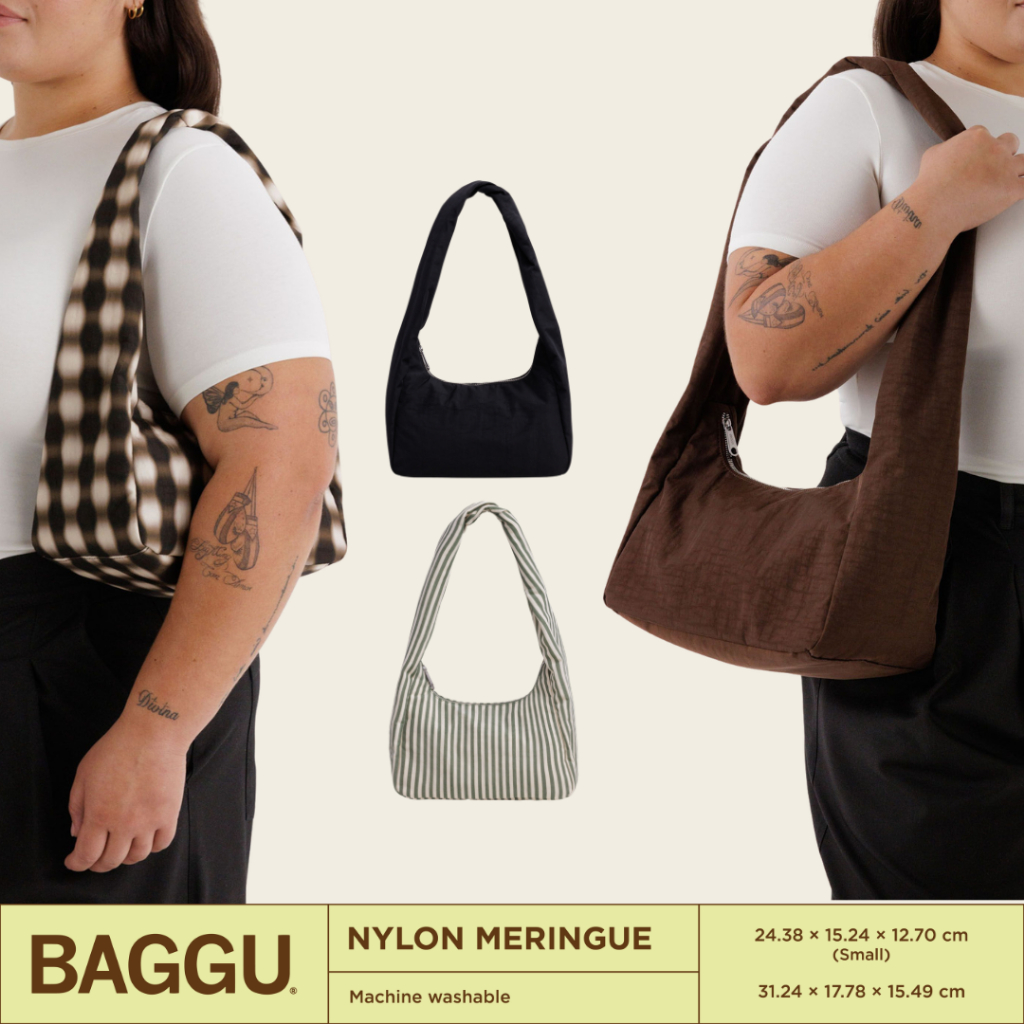BAGGU Nylon Small / Meringue Bag กระเป๋านำเข้าจากประเทศอเมริกา