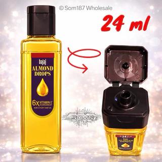 Bajaj Almond Drops น้ำมันใส่ผม บำรุงผม ขายดีอันดับ 1 ในอินเดีย ขนาด 24ม.ล.