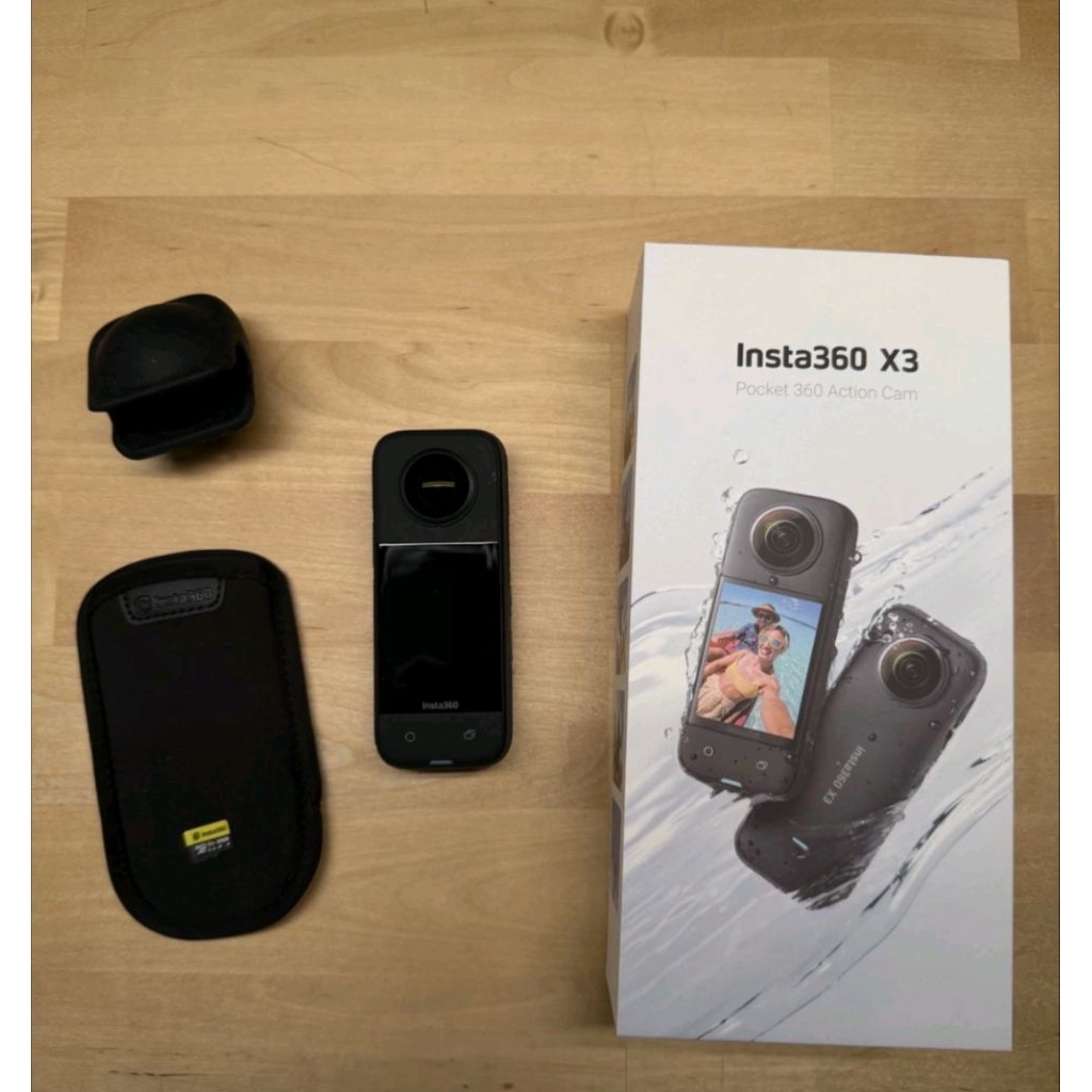 Insta360 X3 5.7K 360 AI Action Camera มือสอง กล้อง 360 องศา กันน้ำ