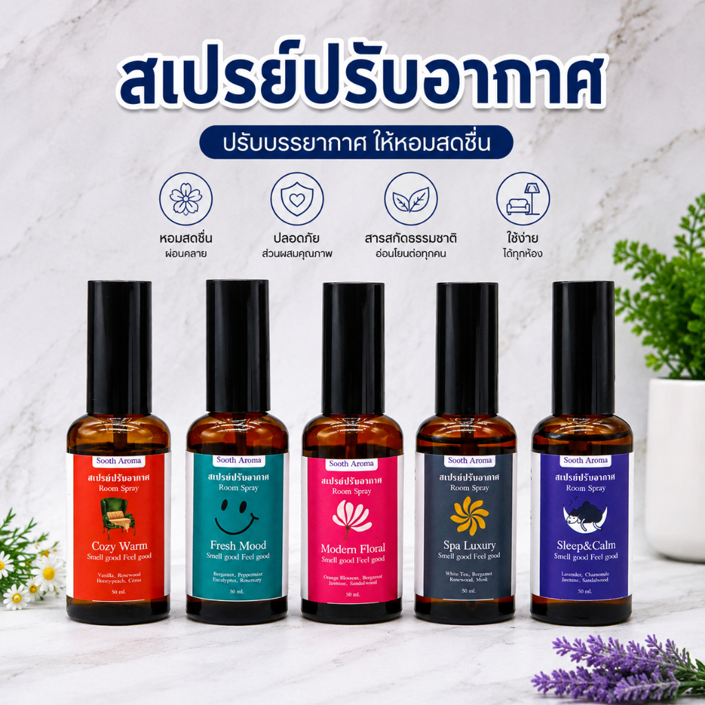 Room Spray (สเปรย์ปรับอากาศ)