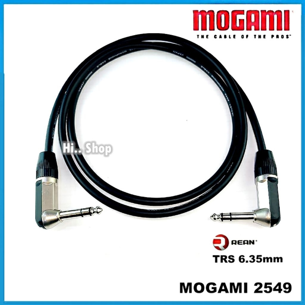 สายTRSงอ -TRSตรง  ใช้สายMOGAMI 2549 /หัวREAN Lidge
