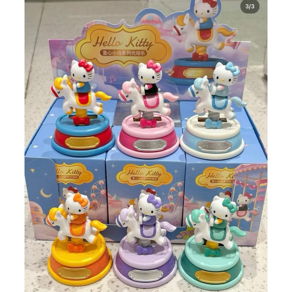 ส่งต่อ Hello Kitty Little pony light-up (สีส้ม)🧡