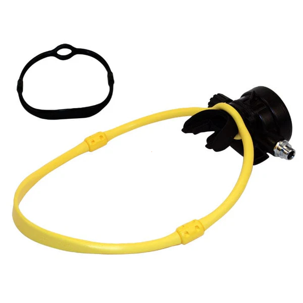 Scuba ดำน้ำดำน้ำซิลิโคน Regulator สร้อยคออุปกรณ์เสริม62ซม