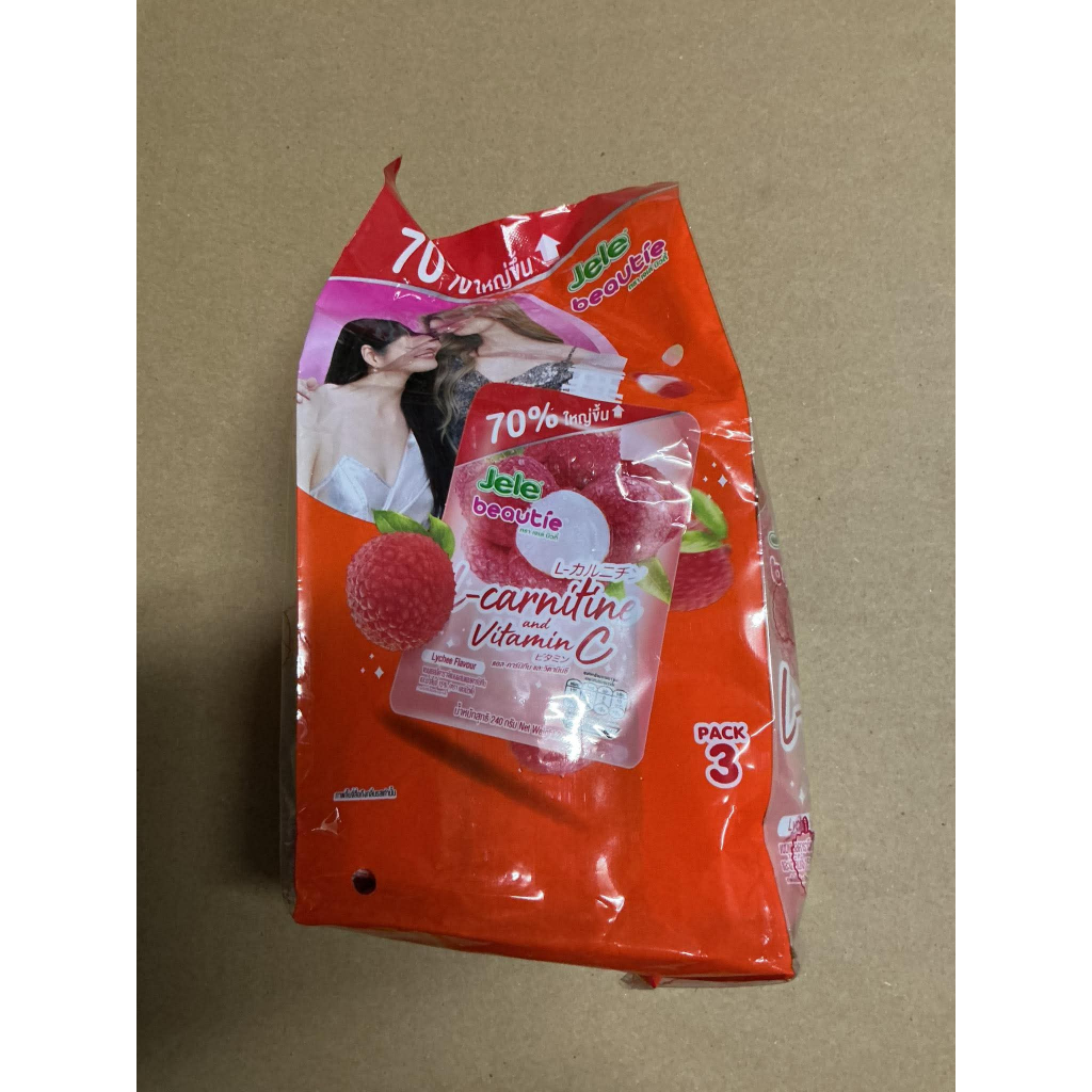 05 10 AD [ สินค้าประมูล ส่งของวันพฤหัส ] เจเล่บิวตี้ 240g x3pcs