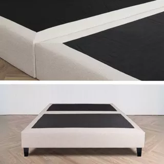 ZEN Collection เตียงนอน ฐานเตียง โครงไม้เต็ง 6 ฟุต 5 ฟุต 3.5ฟุต (ไม่รวมที่นอน) DIVAN Bedding Frame รับประกัน 2ปี