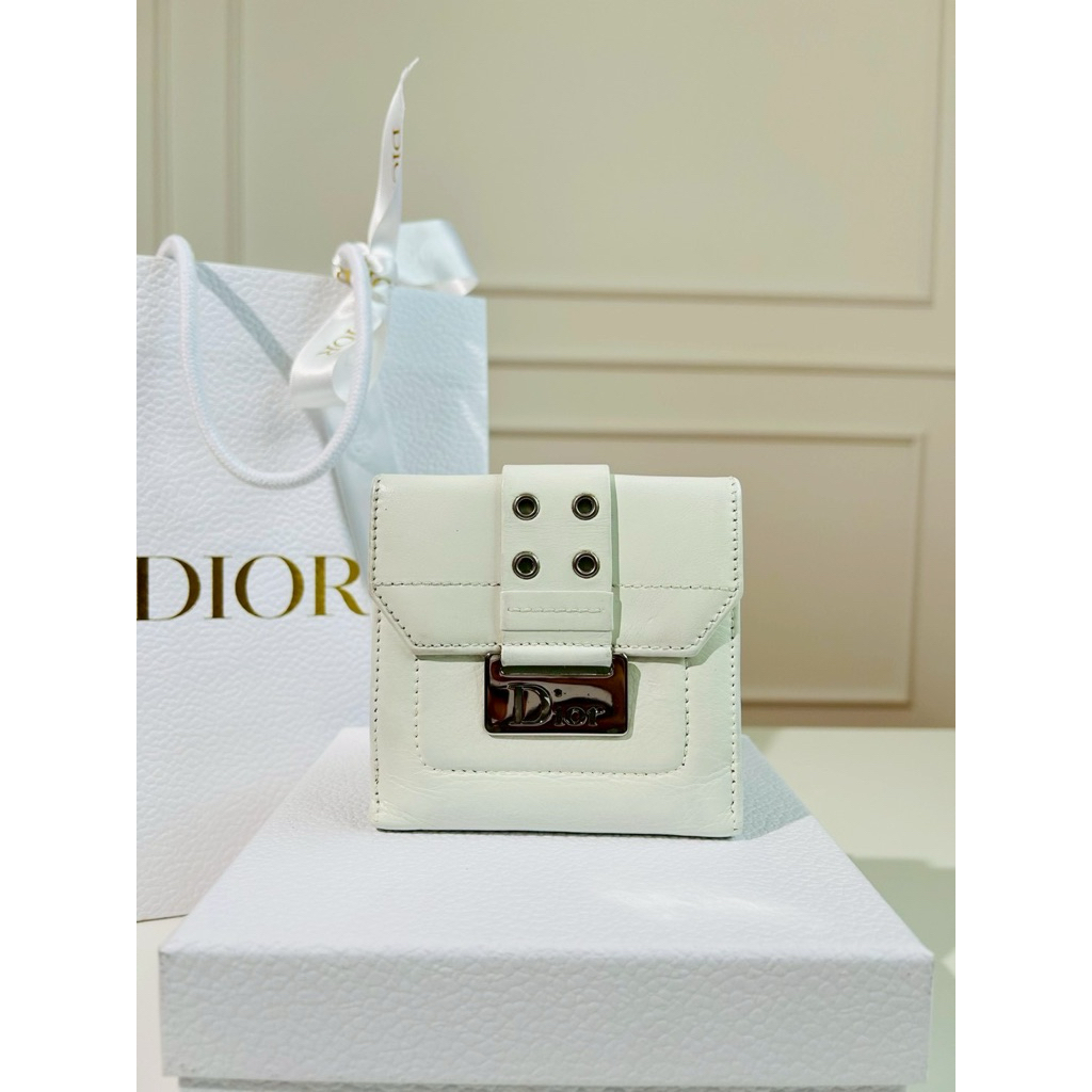 กระเป๋าสตางค์ Dior wallet มือสองของแท้