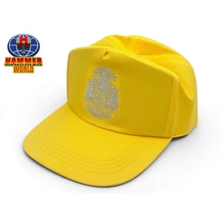 หมวกแก๊ป ตราแผ่นดิน สีฟ้า ดำ น้ำตาล ม่วง แดง เหลือง น้ำเงิน