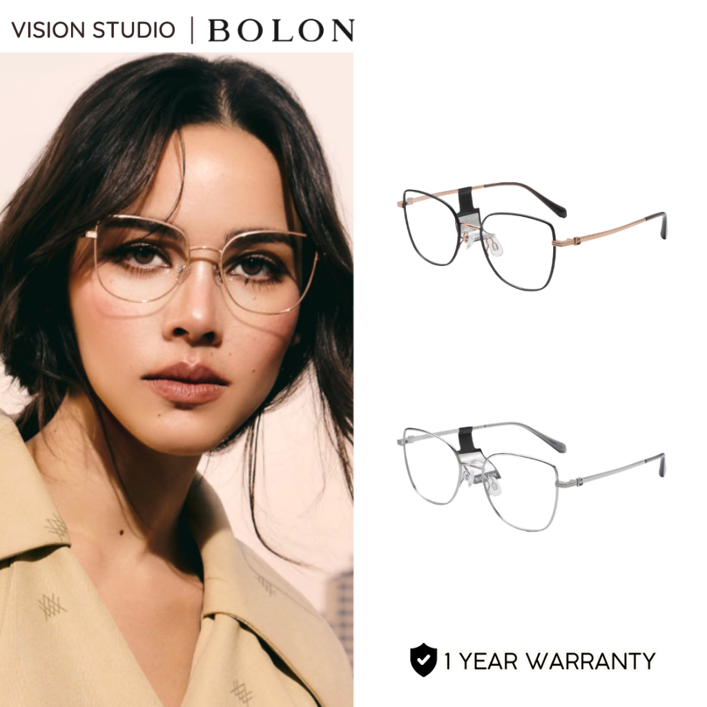 👓แว่นสายตา BOLON รุ่น RIGA BA7030 รวมทุกสี ของแท้100% รับประกัน 1 ปีเต็ม