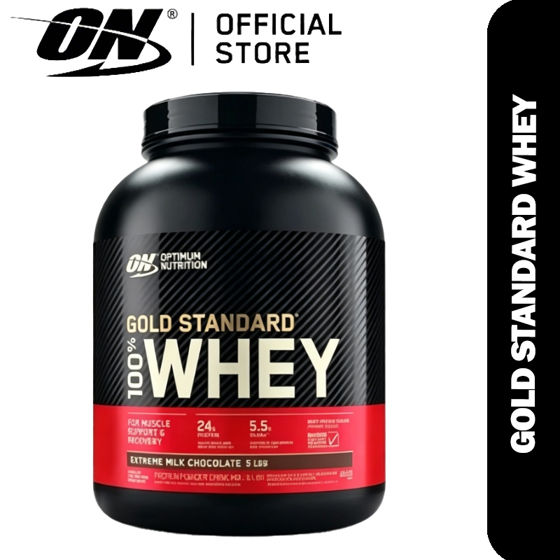 Optimum Nutrition Gold Standard Whey Protein 5 Lbs. เวย์โปรตีน