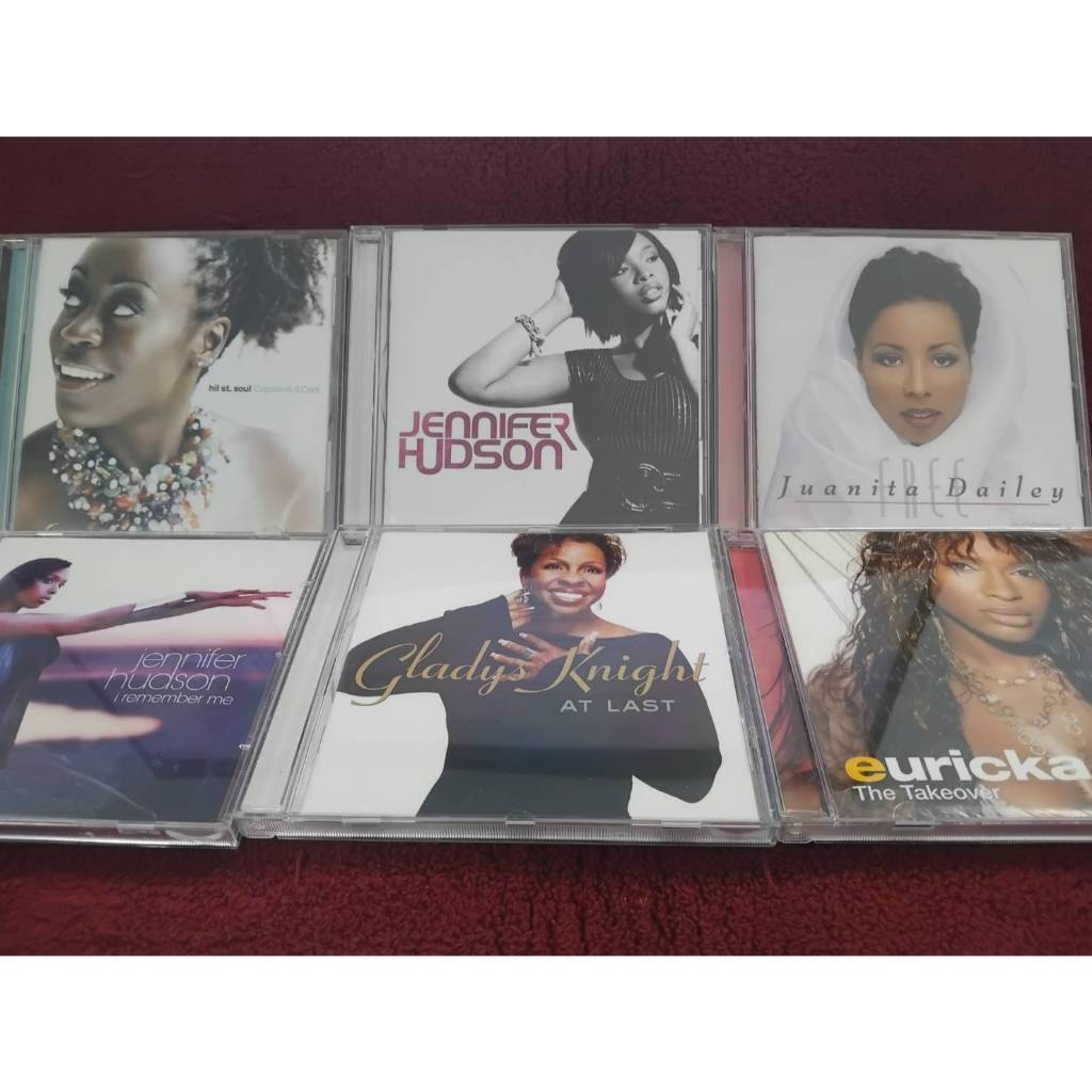 CD Jennifer Hudson / Juanita Dailey / Joshua Tree / Elton John / Rickie Lee Jones สภาพตามรูปปก ZA290(151-180)