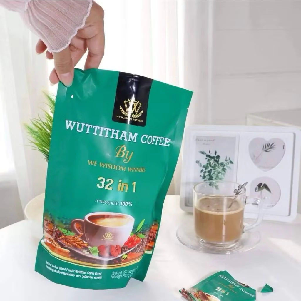กาแฟวุฒิธรรม WUTTITHAM COFFEE (1 ห่อ บรรจุ 15 ซอง)