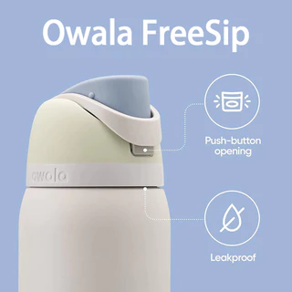 【ของแท้100%】Owala x Snoopy FreeSip 24/32oz มีหลอดในตัว กันหก เก็บร้อนเก็บเย็น สแตนเลส304 ปลอดBPA พร้อมส่ง