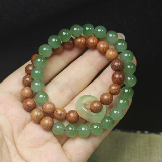 สร้อยข้อมือไม้พะยูง 2 วง เสริมดวง โชคลาภ ความมั่งคั่ง คุ้มครองพลังงานบวก สายมู เสริมโชคเงินทอง สุขภาพดี เสริมสติปัญญา